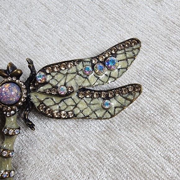 Joan Rivers Classics Collection XV Dragonfly Brooch - Picture 6 of 7